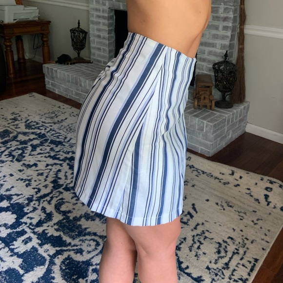 Fab’rik Striped Tie Up Skirt - Picture 3 of 6